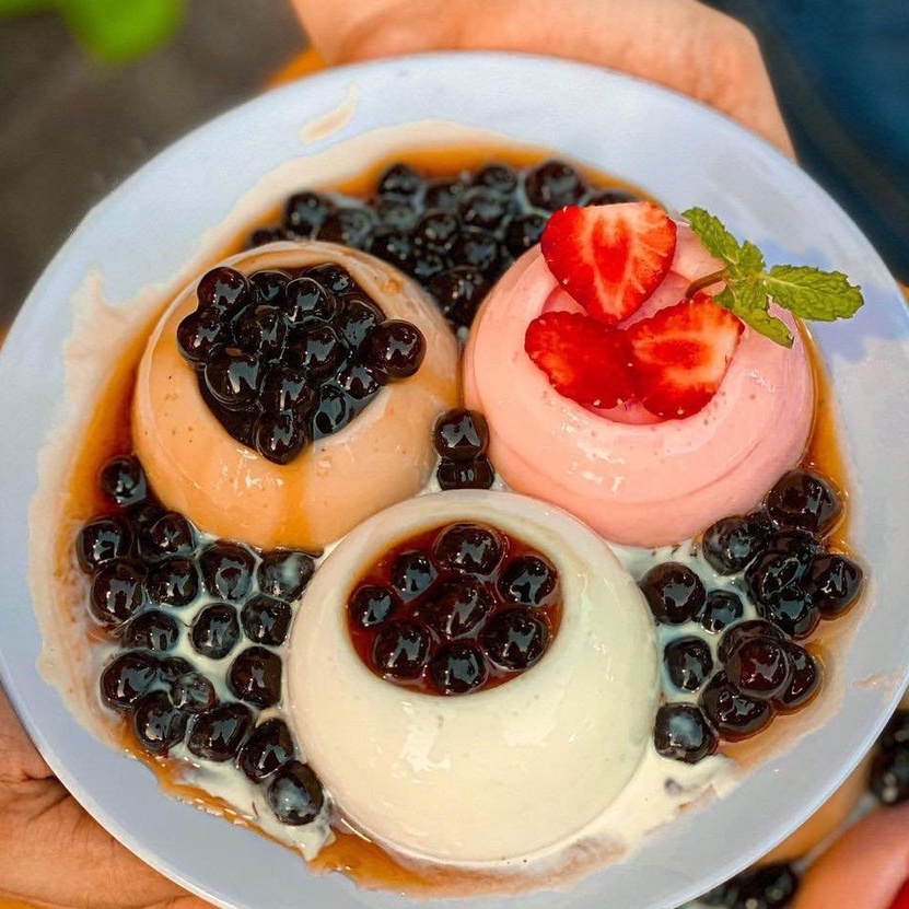 Tàu hủ trân châu đường đen singapore BẾP XÍU XIU Set nguyên liệu nấu 10-12 chén