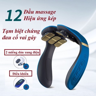 Máy massage cổ vai gáy gj-6688 chính hãng - thiết bị mát xa thông minh