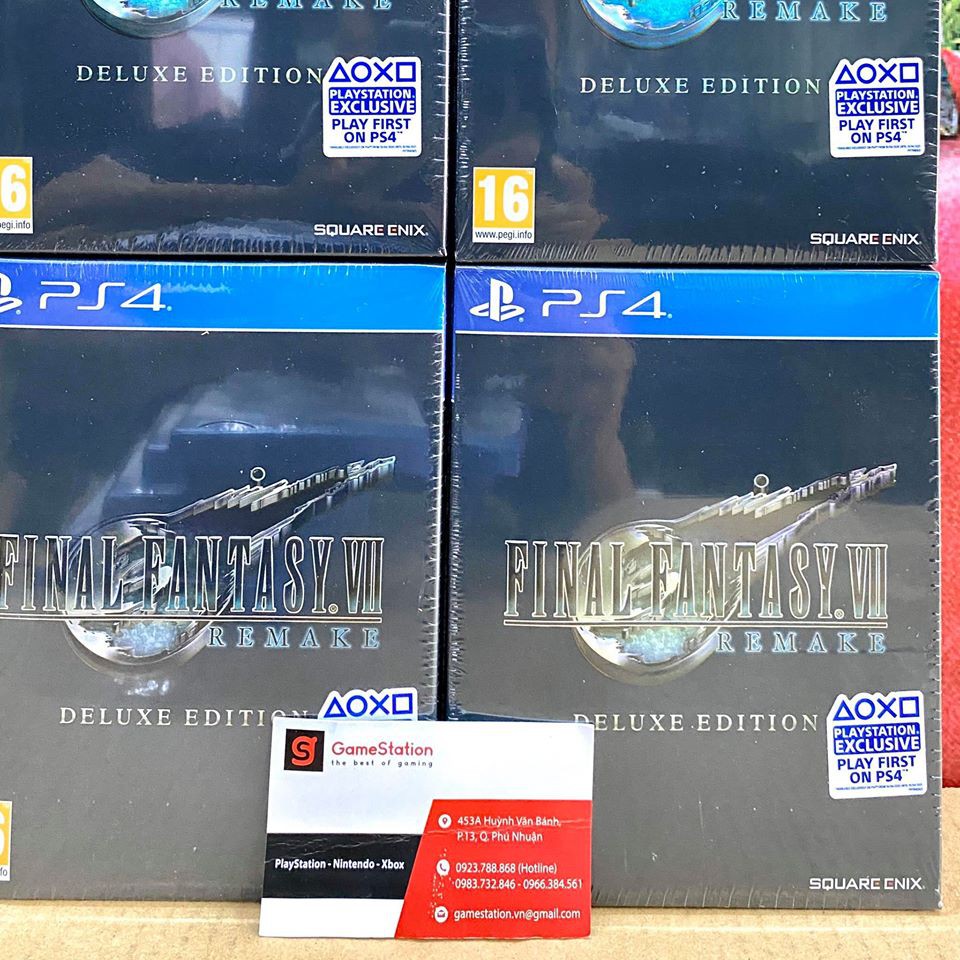 [Mã SKAMCLU9 giảm 10% đơn 100K] Đĩa Game PS4: Final Fantasy VII Remake Deluxe Edition