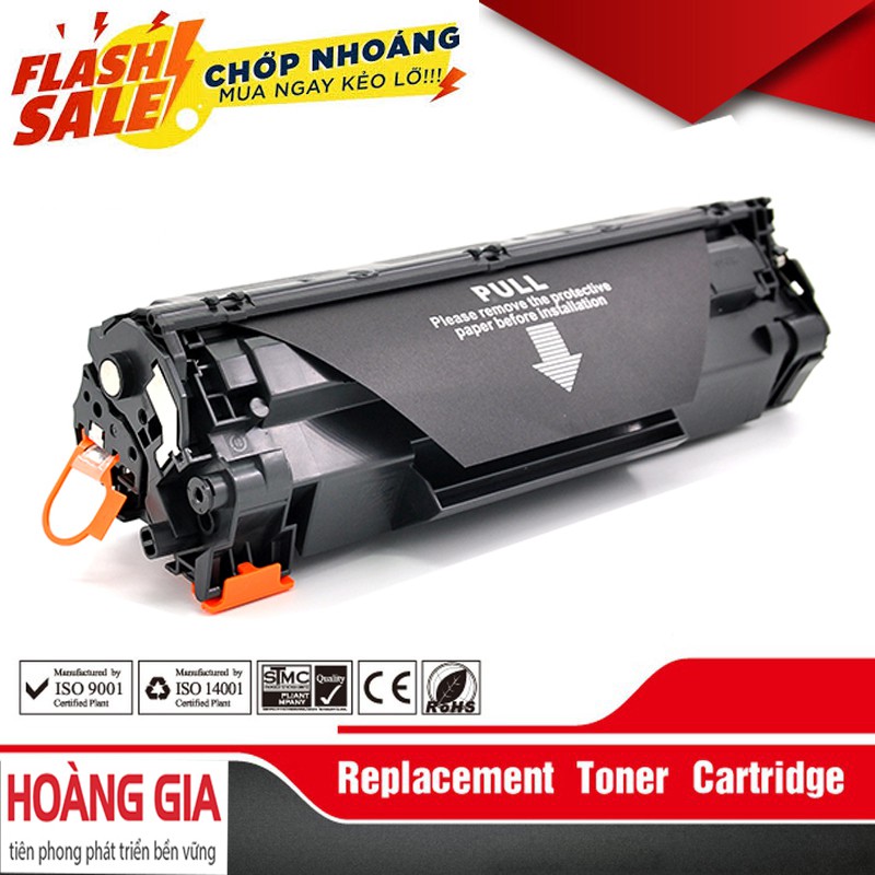 [Mã 10%] Hộp Mực máy in 85A dùng cho máy in hp P1102,P1102w,M1212NF,M1132 và Canon LBP- 3018/3010 có lỗ đổ mực