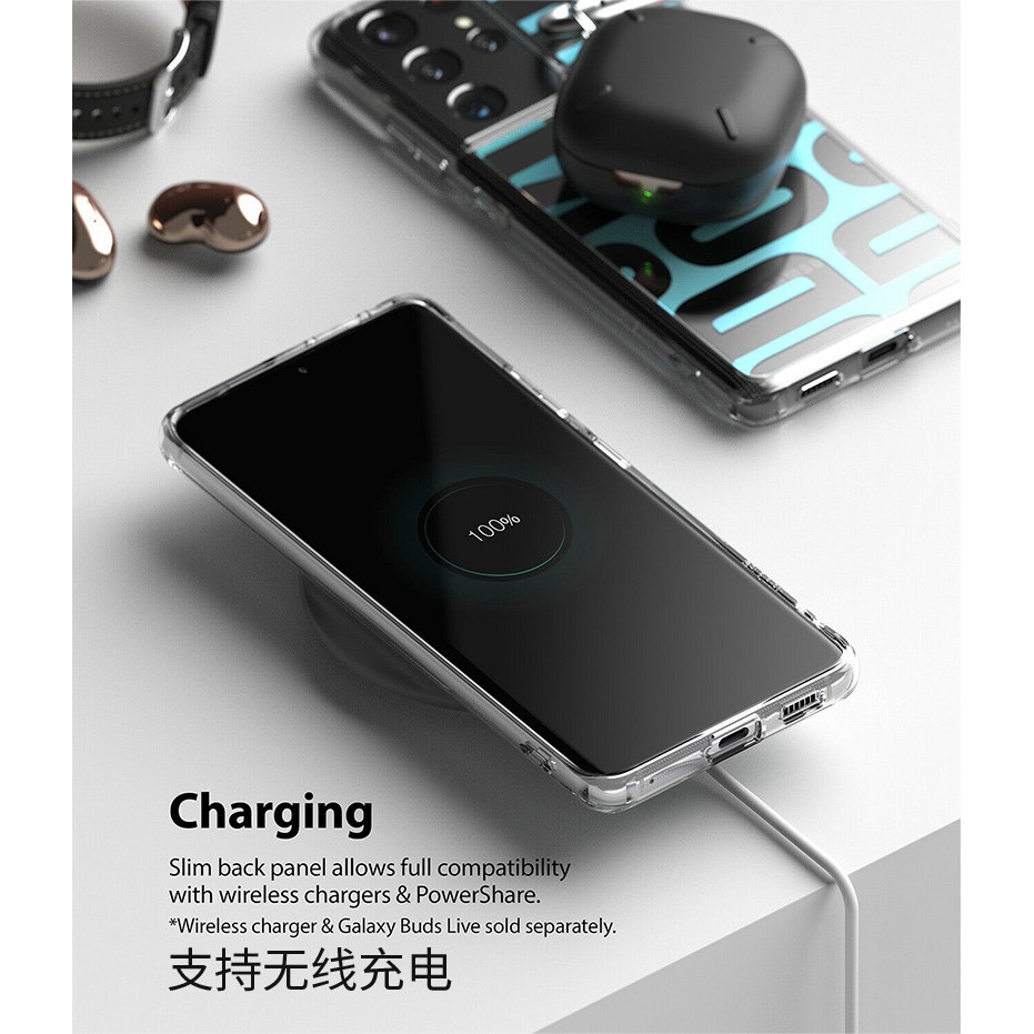 Ốp lưng Galaxy S21 Ultra/ S21 Plus  RINGKE Fusion Design Dokdo_ Hàng Chính Hãng