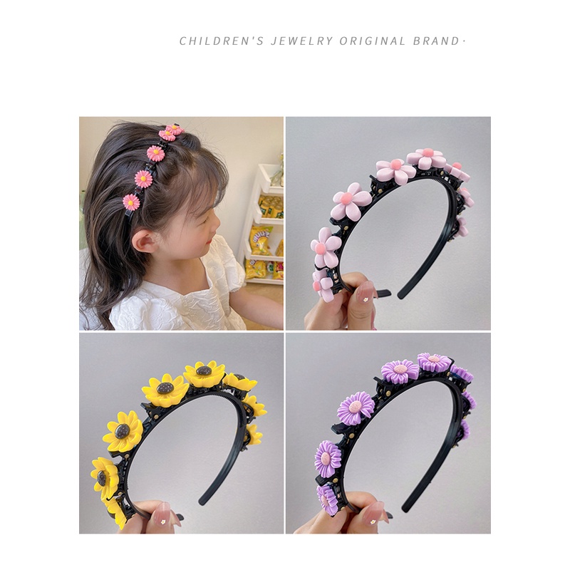 Cài hoa xinh cho bé gái 1-10 tuổi, Hàng đep có sẵn nhiều mẫu