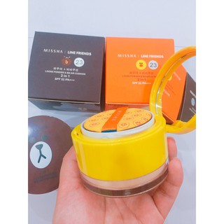 PHẤN NƯỚC VÀ PHẤN BỘT 2IN1 MISSHA MAGIC CUSHION GẤU VỊT HÀN QUỐC.