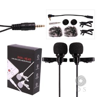 Micro 2 đầu kèm dây cáp cho điện thoại/máy ghi âm