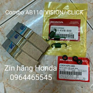 BỐ BA CÀNG_Combo Bố 3 càng+3 lò xo+ 3 cao su đệm hàng xịn chính hãng Honda VN
