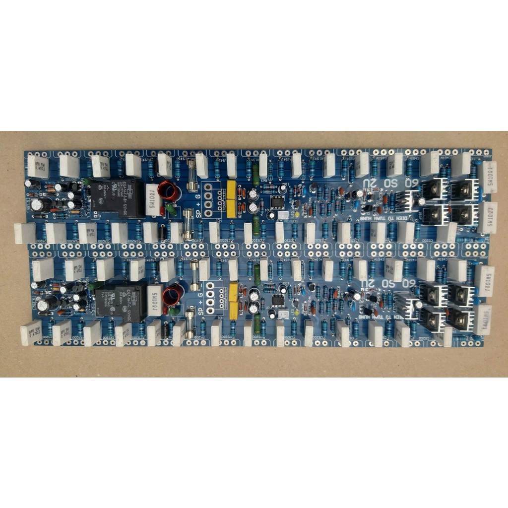 MẠCH CÔNG SUẤT 60 SÒ 2U