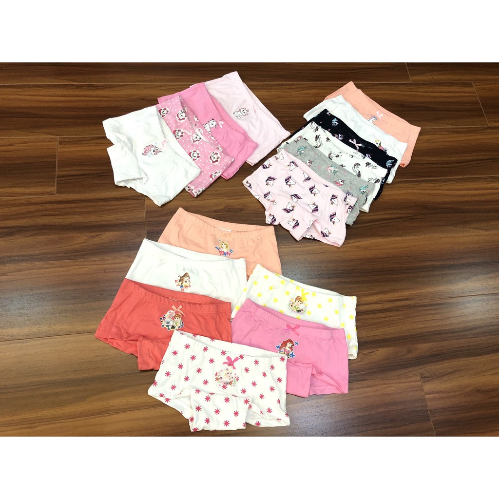 Set 3 quần chip đùi HM cho bé gái