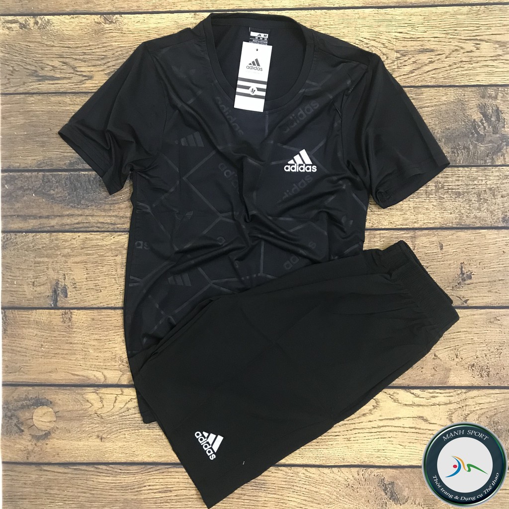 [B007] Quần áo nam thể thao cộc tay mùa hè 2020, bộ thể thao nam thun lạnh co giãn 4 chiều | BigBuy360 - bigbuy360.vn