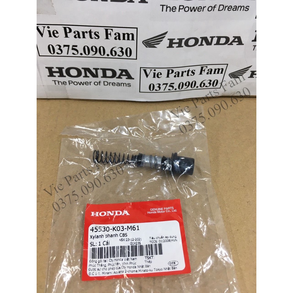Ty ben/ Cúp ben tay thắng tay phanh đĩa Winner X, Winner V1, Winner đời đầu, Winner 150, hàng din Honda Motor mới 100%