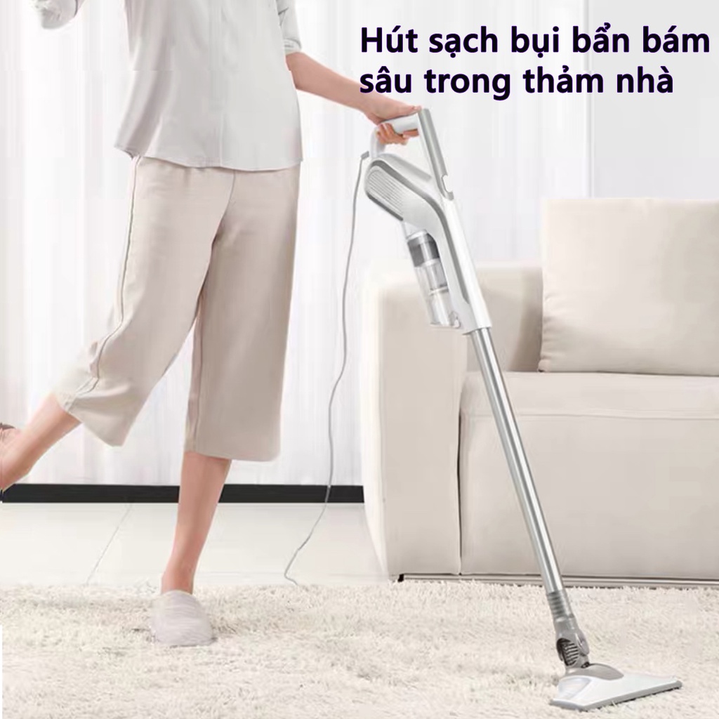 Máy hút bụi gia đình công nghệ lốc xoáy mới LF11 Máy Hút Bụi Cầm Tay LF-11 Công Suất 650W Sức Hút Mạnh Mẽ 18500Pa vt124