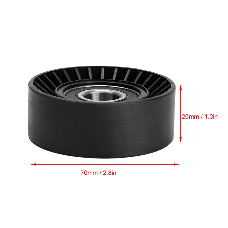 Ròng rọc căng đai quạt V Gân Idler cho BMW E46 E39 E38 E36 E53 11281433571