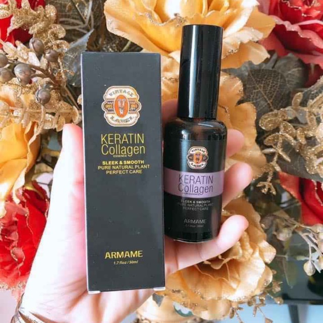 Tinh dầu dưỡng tóc Keratin Hồng 50ml