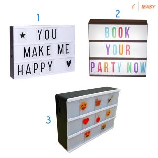 Bảng A4 đèn LED gắn chữ trang trí