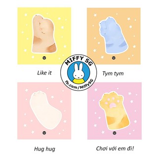 Giấy Note/ Ghi chú DẤU CHÂN MEO MI
