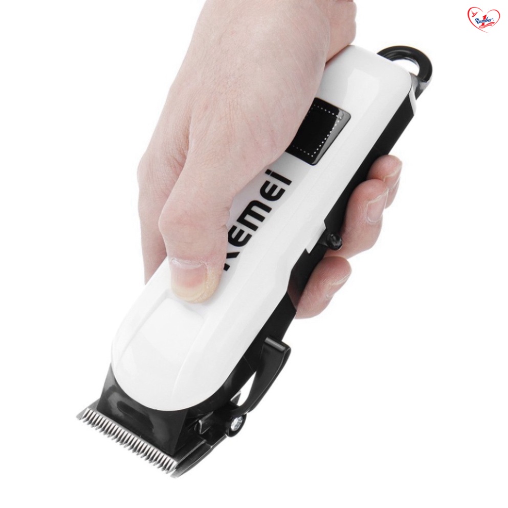 Tông Đơ Cắt Tóc Không Dây Chuyên Nghiệp Kemei KM-809A | Tông Đơ Cho Gia Đình Và Salon
