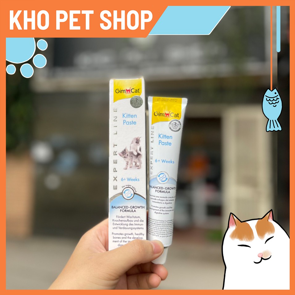 Gimcat Kitten Paste - Gel dinh dưỡng cho mèo con