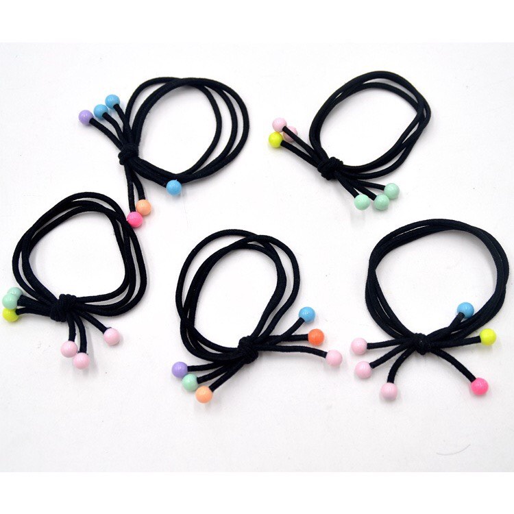 Dây Buộc Tóc Hạt Cherry - Dây Thun Cột Tóc Hàn Quốc siêu dễ thương_Bibokids