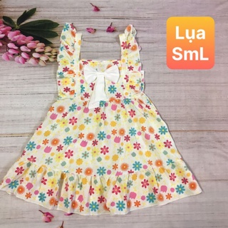 Đầm lụa bé gái tự chọn mẫu