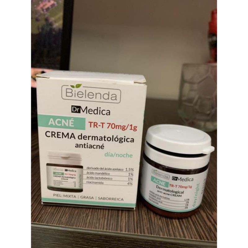 Kem dưỡng Bielenda Dr. Medica Anti-acne Dermatological giảm mụn, mờ thâm