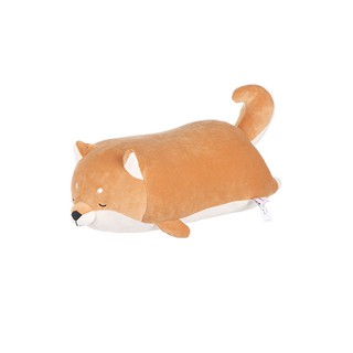 Gấu bông Chó Shiba dáng nằm - medium size