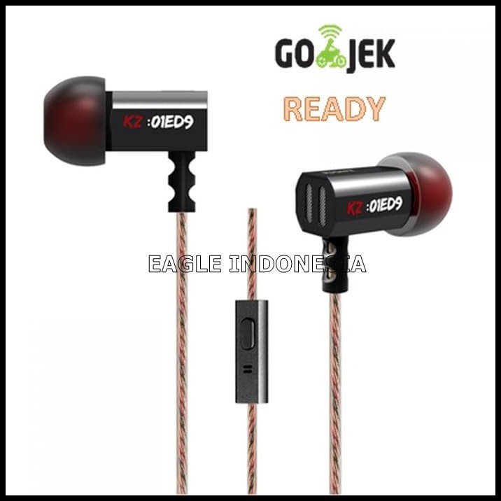 Tai Nghe Nhét Tai Kz-ed9 Knowledge Jack 3.5mm Có Micro Tiện Dụng