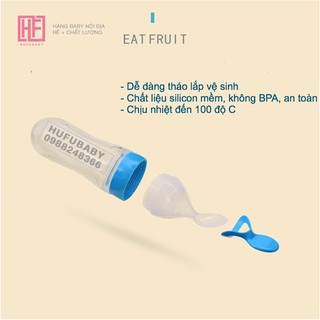 Bình thìa silicon ăn dặm cho bé