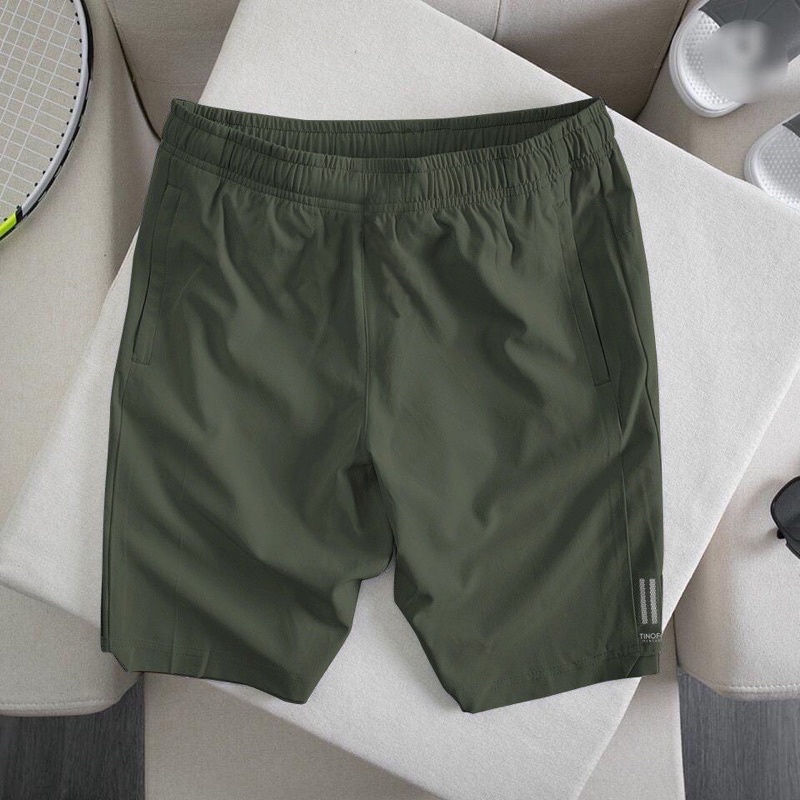 Quần đùi nam thể thao quần short nam vải GIÓ co giãn mềm mịn