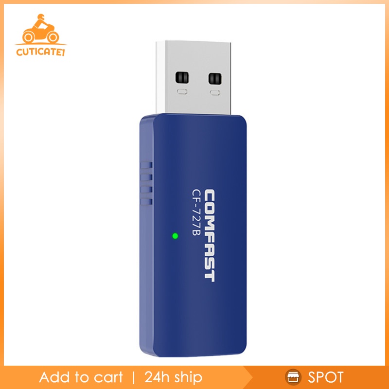 USB WiFi Bluetooth 4.2 không dây có khe cắm thẻ mạng cho Laptop PC | BigBuy360 - bigbuy360.vn