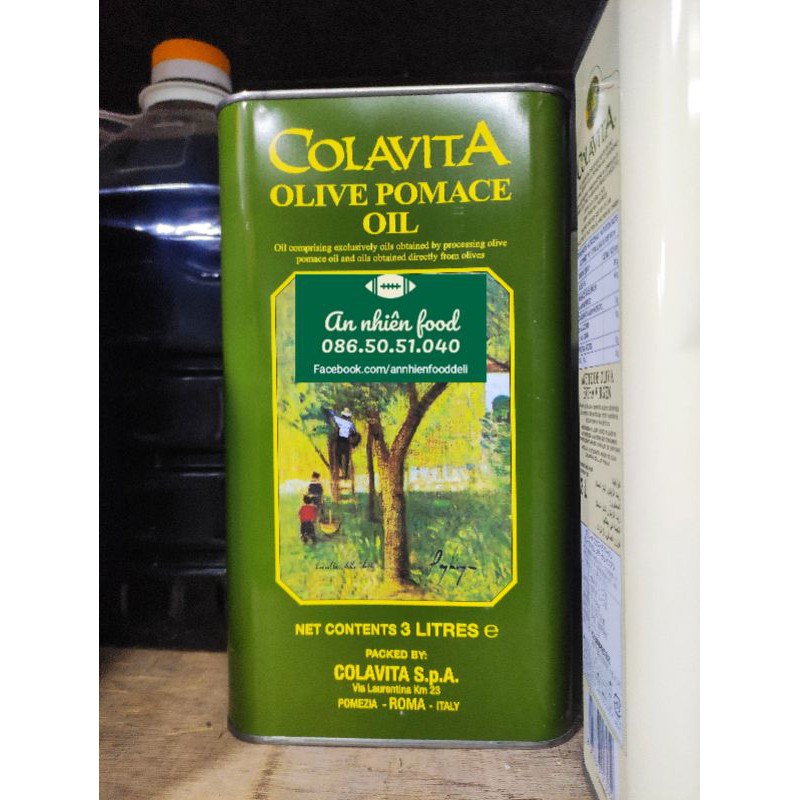 Dầu Oliu Colavita Pomace Olive Oil  3Lít