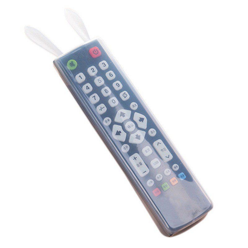 Vỏ bọc silicone kiểu trơn/tai thỏ dễ thương cho điều khiển TV