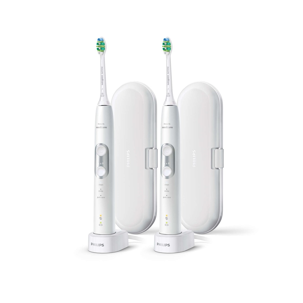 Bàn Chải Đánh Răng Điện Philips Sonicare Protective Clean 6100 Twin