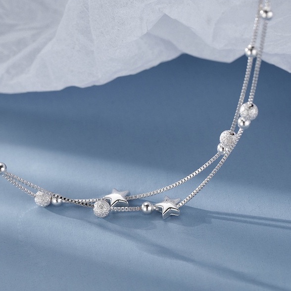 Vòng tay mạ bạc 925 cao cấp không gỉ chính hãng sang chảnh trang sức bạc CINLA VT020