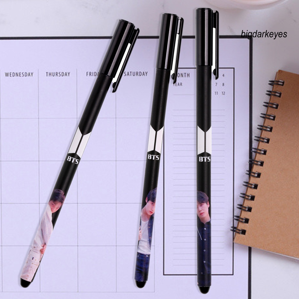 Bút Mực Gel Ngòi 0.5mm In Chữ BTS LOVE YOURSELF