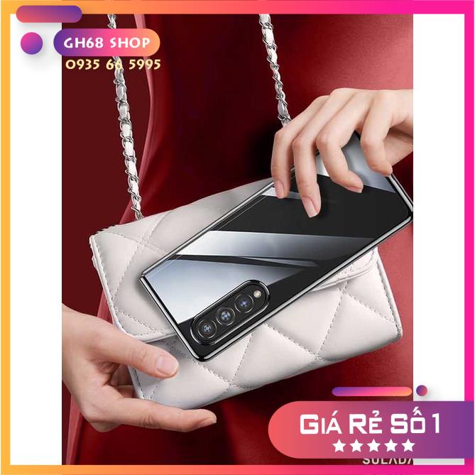 Ốp Lưng Viền Màu Cao Cấp cho SamSung Galaxy Z Fold 4 / Fold 3 / Fold 2 / Flip 4 / Flip 3 - Chính Hãng Sulada
