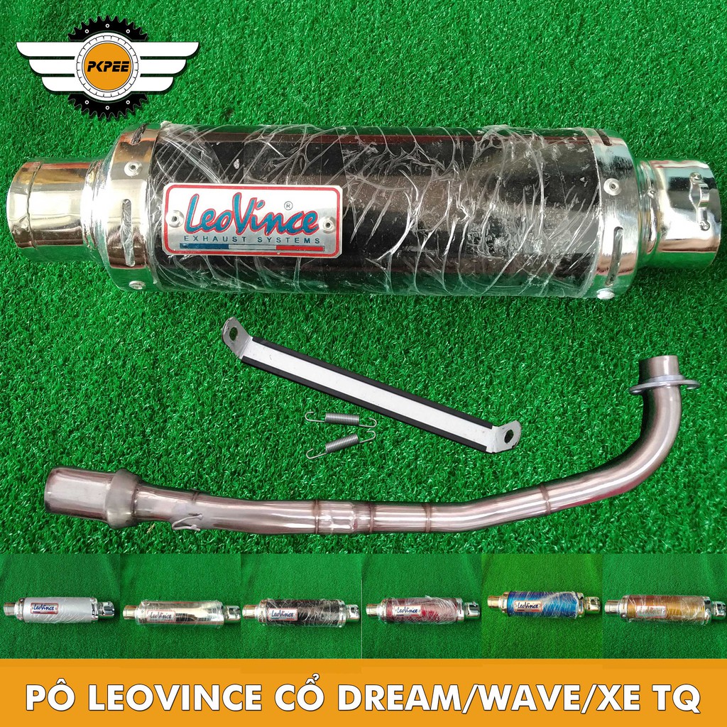 Combo Pô Tăng Leovince Kèm Cổ Dream, Wave, xe Trung Quốc