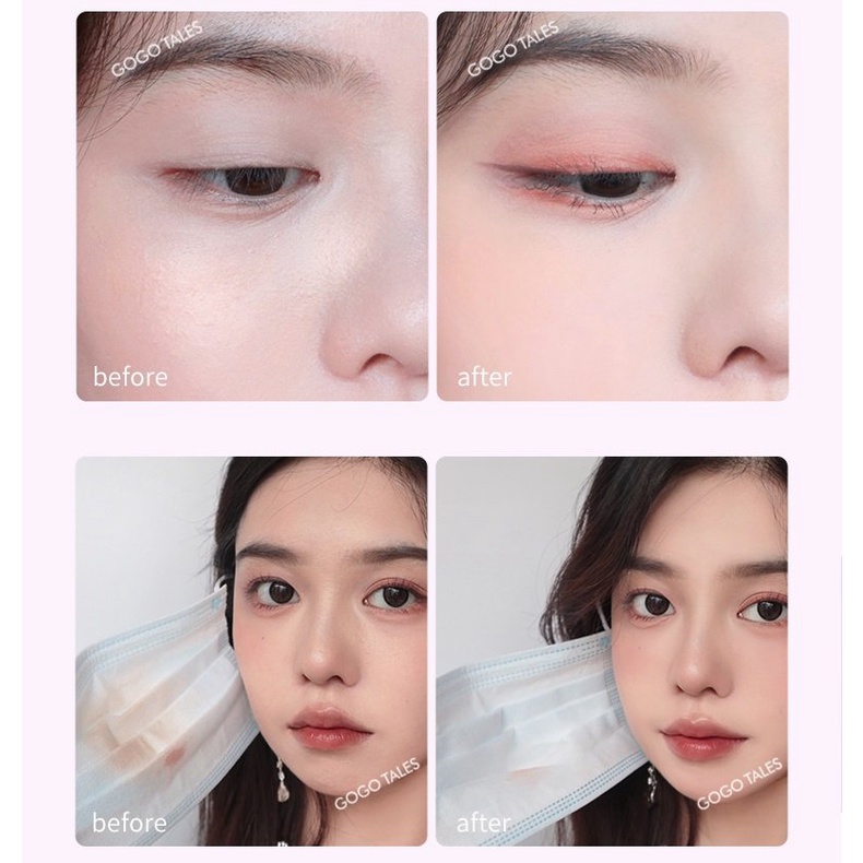 Phấn Phủ Dạng Nén Kiềm Dầu GOGO TALES Silky Mist Nude GT356 - GOGOTALES