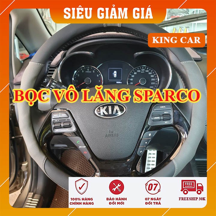 Bọc vô lăng SPARCO cao cấp bảo hành 1 năm