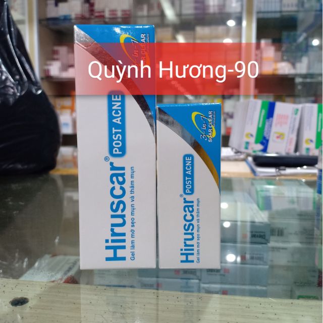 Hiruscar post acne 3 trong 1 ngừa sẹo,hết mụn,hết thâm