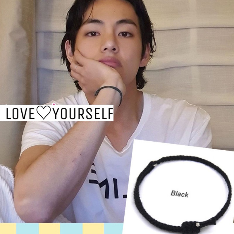 Vòng tay bện dây nhiều màu sắc dành cho fan BTS JUNGKOOK V | BigBuy360 - bigbuy360.vn