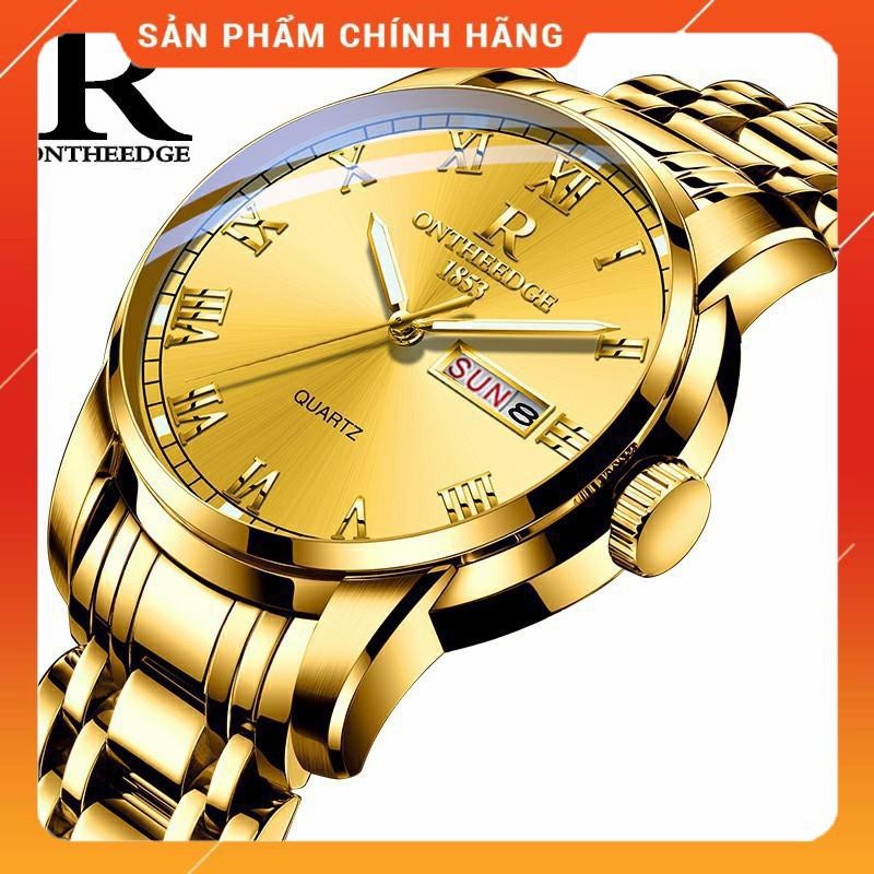 [Huyền Thoại 1853] Đồng Hồ Nam RZY031 chính hãng ONTHEEDGE Máy Nhật Cao Cấp