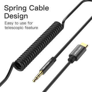 Cáp Âm Thanh Vention Cổng Type-C Và jack 3.5Mm cho Iphone 16