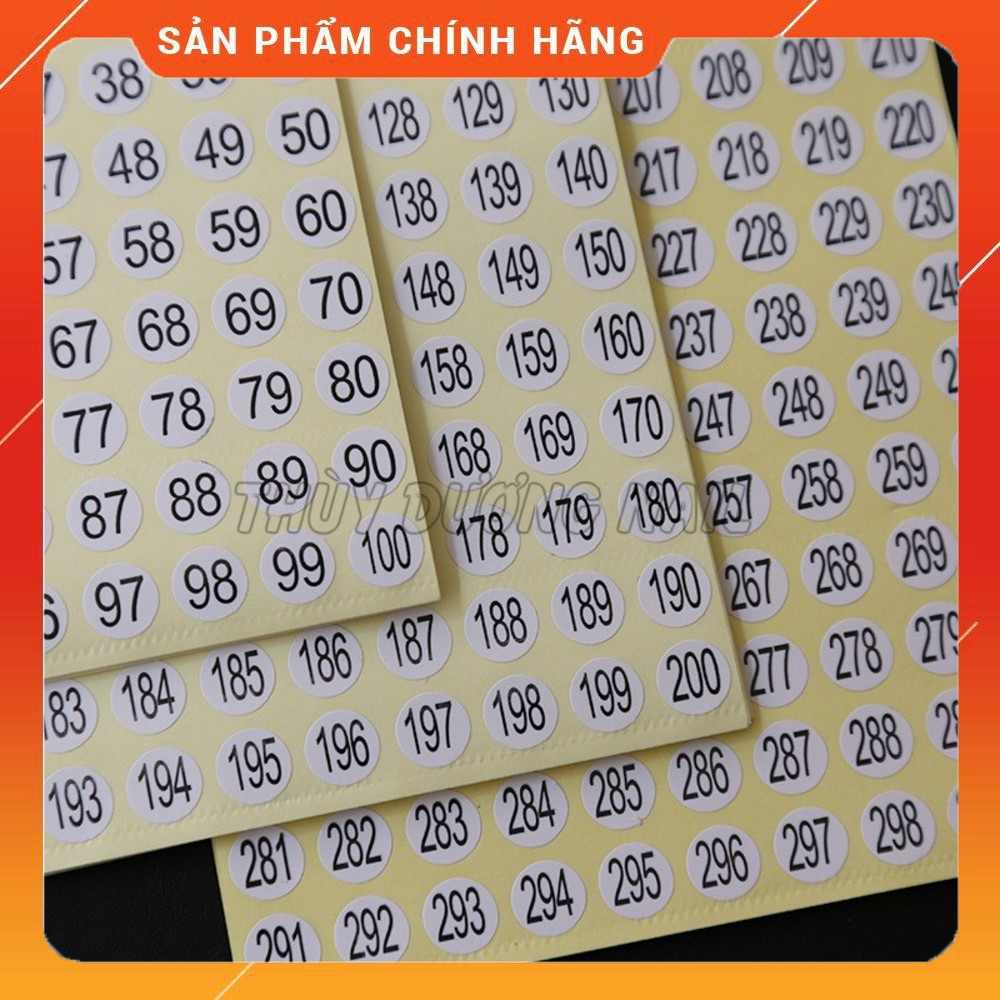 Tem số dán chai sơn