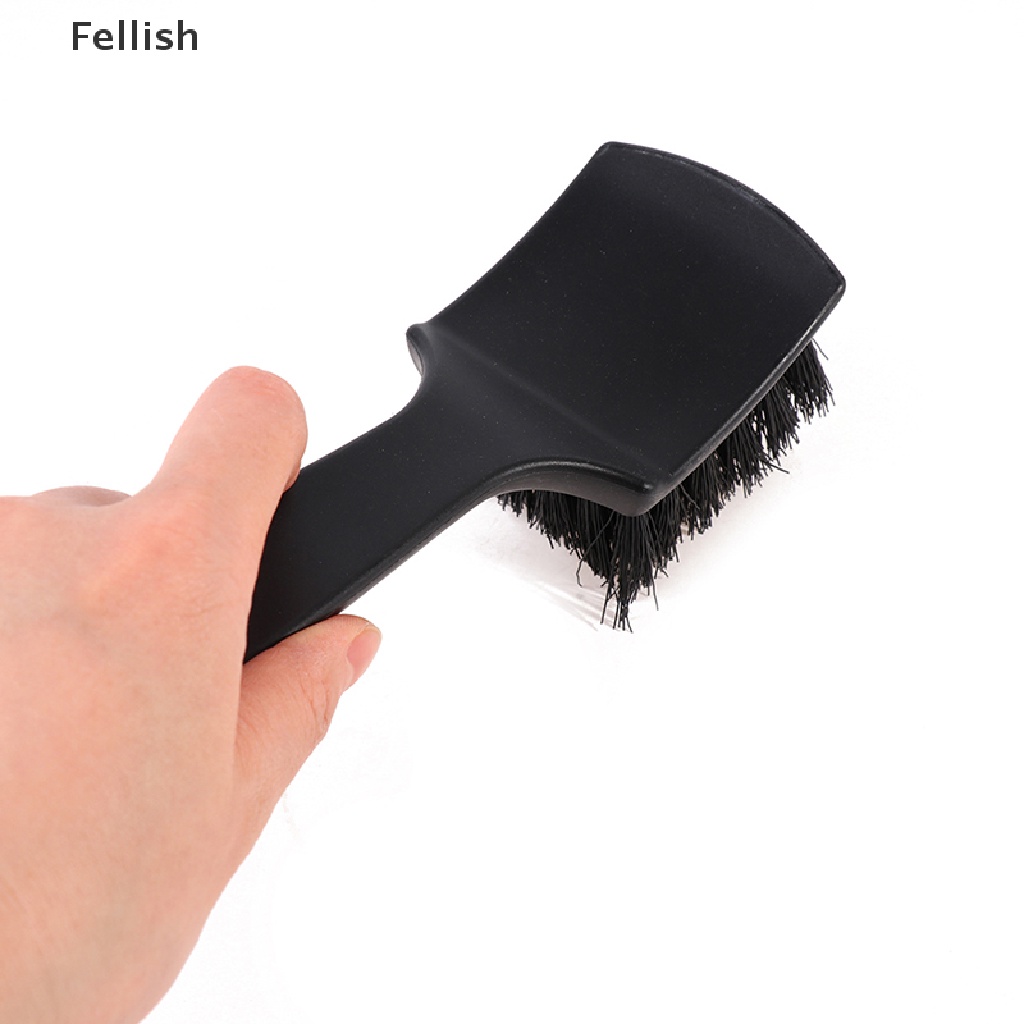 [Fellish] Auto Tire Rim Brush Wheel Hub Cleaning Brushes Car Wheels Detailing Cleaning 436VN
