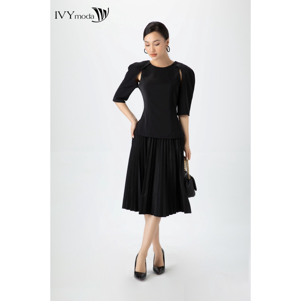 Áo tay lỡ cut-out nữ IVY moda MS 16M6922