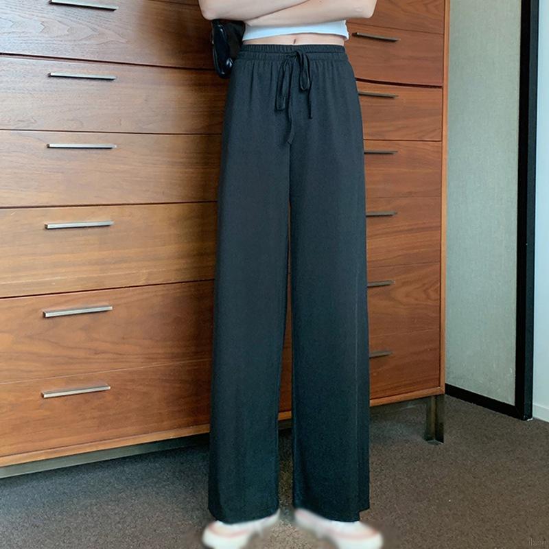 Quần Dài Ống Rộng Lưng Cao Thời Trang Mùa Hè Cho Nữ | BigBuy360 - bigbuy360.vn