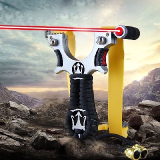  Ná Cao Su Đinh Ba Có Đèn Lazer Ngắm Siêu Chuẩn - Tặng kèm dây thun precise