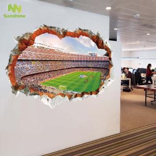 Miếng Dán Tường 3d Hình Quả Bóng Đá