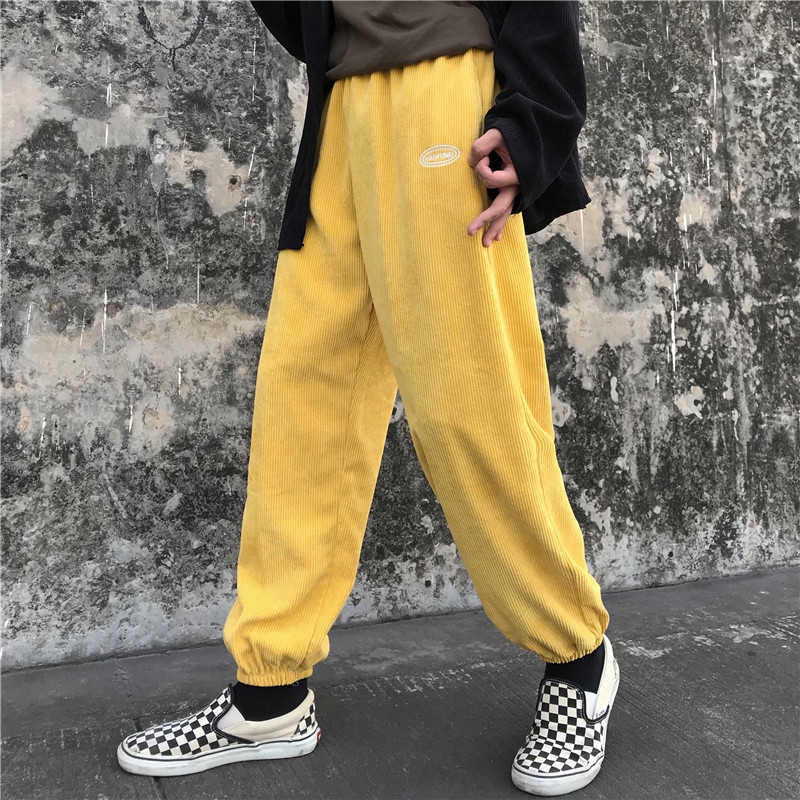 🔥 🔥Quần Dài Ống Túm Thêu Chữ Thời Trang Cho Nam Và Nữ 22669