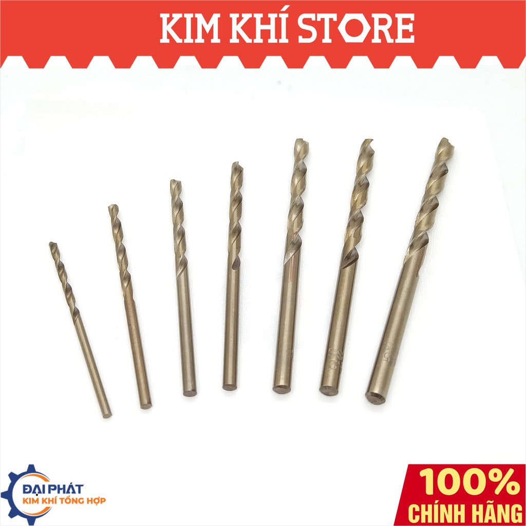 XẢ LỖ - 1 Mũi khoan thép gió HỢP KIM nhiều kích thước từ 2-4.5mm hàng Việt Nam chất lượng cao