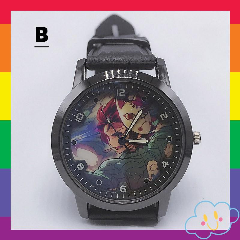 Đồng Hồ Đeo Tay Kim Loại cho bé phim Kimetsu No Yaiba